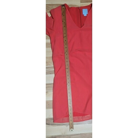 CeCe from Nordstrom Mini Dress w/ Sheer Ruffled Sleeve - Size 4 - Picture 11 of 12